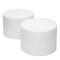 2-Pack Foam Cake Dummies, 6 x 4 In - Round Foam Cylinders for Cake Decorating, Crafts, Fake Display Cakes for Parties, Weddings & Anniversaries